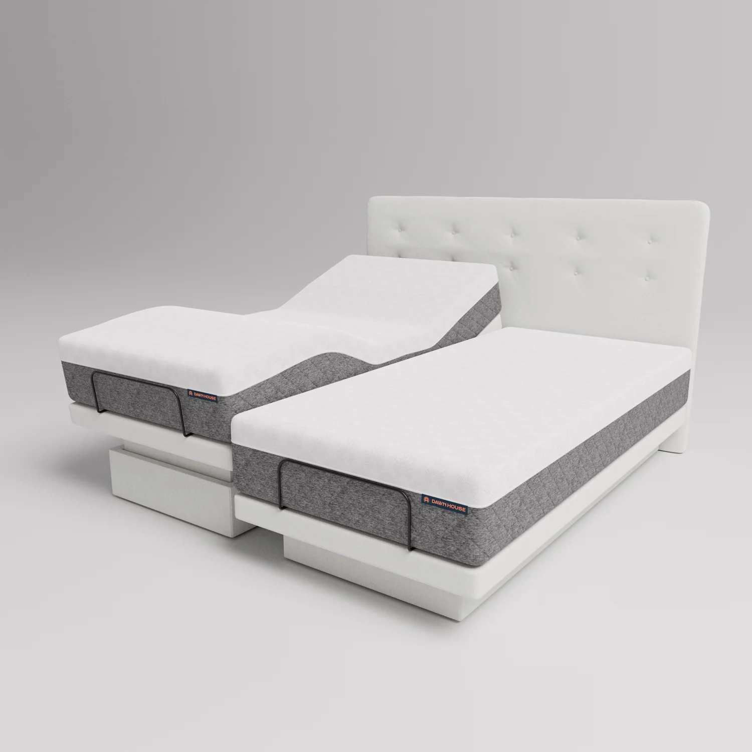 Los Angeles Dawn House bed — elevated head position